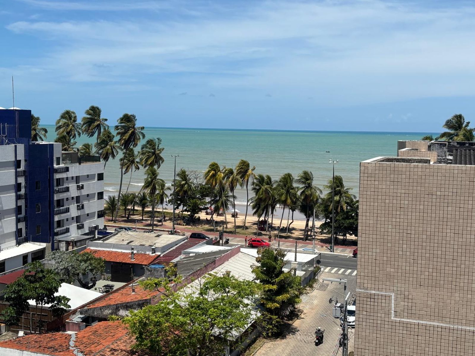 Vista do flat para o mar — Cabo Branco João Pessoa