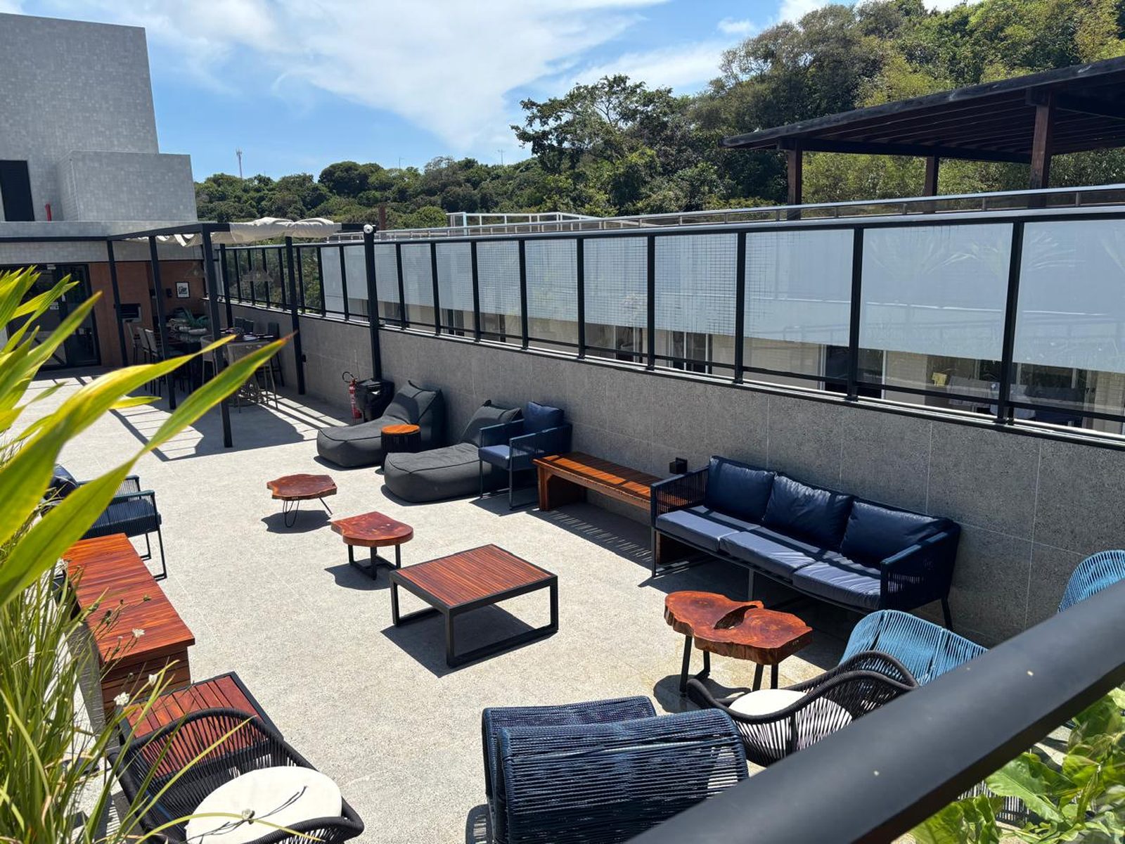 Área de lazer rooftop — Flat Cabo Branco
